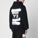 Adidas y 3 schwarzer Hoodie mit Grafikdruck