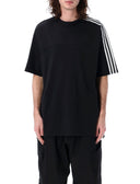 Y 3 T恤和Polos Black