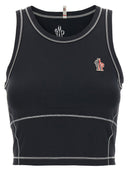 Moncler Grenoble Logo Patch Sporty Top