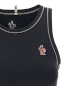 Moncler Grenoble Logo Patch Sporty Top