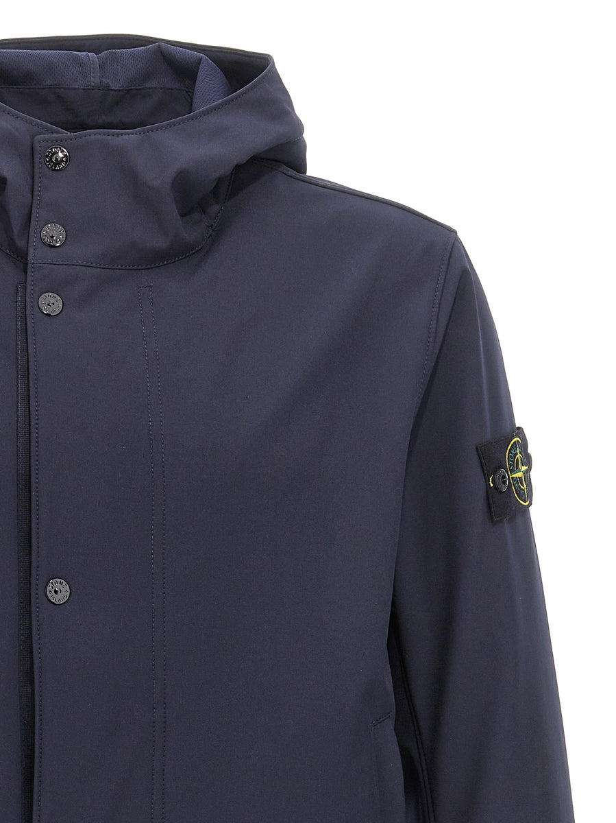Stone Island 'Light Soft Shell R E.Dye® Technology' Jacket | Balardi