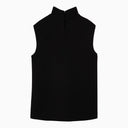 Calvin Klein Black Sleeveless Turtleneck Top