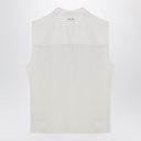 Calvin Klein Shirt senza maniche in avorio