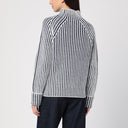 Calvin Klein Striped Wool Turtleneck Jumper