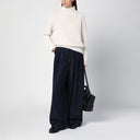 Calvin Klein Ivory Wool Turtleneck Sweater