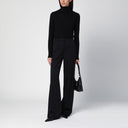 Calvin Klein Black Wool Turtleneck Sweater