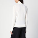 Calvin Klein White Wool Turtleneck Sweater