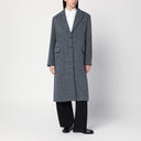 Calvin Klein Single Breasted Coat In Wool Blend