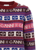 Ganni Logo Sweater
