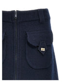 Jupe ganni 'laine bouillie'