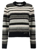 Ganni Striped Sweater