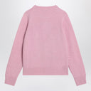Ganni Pink Sweater With Poodle
