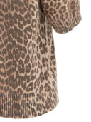 Ganni 'Leopard Wool Mix' t Shirt