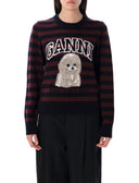 Ganni Sweaters Multi Colour