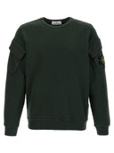 Stone Island Logo Badge Sweatshirt