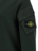 Stone Island Logo Badge Sweatshirt