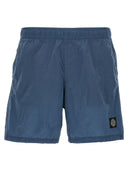 Stone Island Logo Patch Swim Shorts