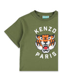 Kenzo Kids T Shirts And Polos Green