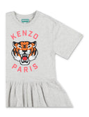Kenzo Kids T Shirts And Polos Grey