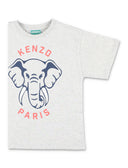 Kenzo Kids T Shirts And Polos Grey