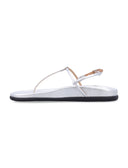 Antiche scarpe piane ghette d'argento