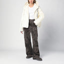 Khrisjoy Butter Coloured Khris Iconic Down Jacket