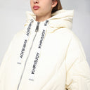 Khrisjoy Butter Coloured Khris Iconic Down Jacket