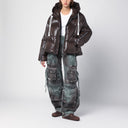 Khrisjoy Chocolate Khris Iconic Down Jacket