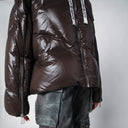 Khrisjoy Chocolate Khris Iconic Down Jacket