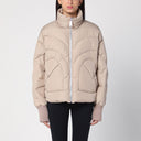 Khrisjoy Beige Corazon Padded Jacket