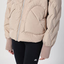 Khrisjoy Beige Corazon Padded Jacket