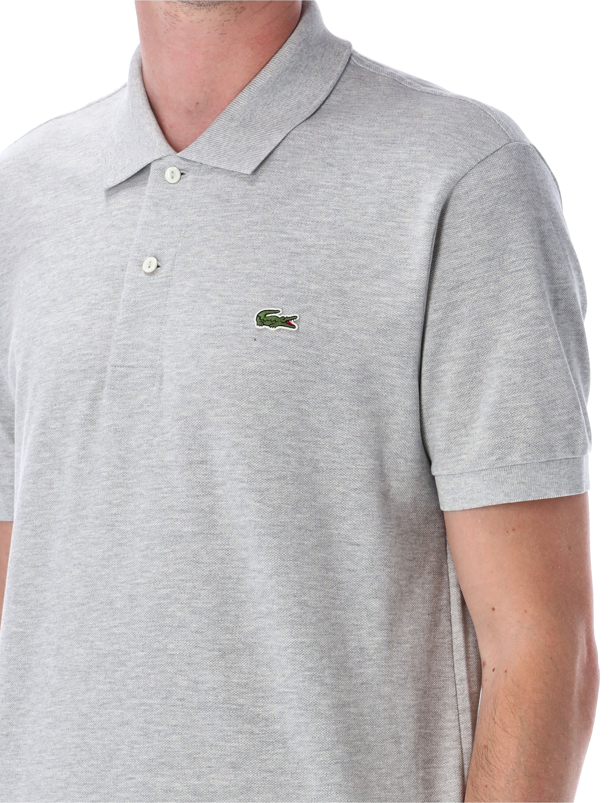 Lacoste T恤和Polos Gray