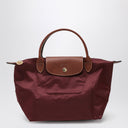 Longchamp Burgundy Handbag Le Pliage S