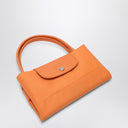 Naranja longchamp M Le pliage bolso verde