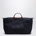 Borsa da viaggio Longchamp M La Pliage Blue originale