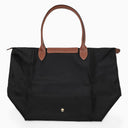Longchamp Black Le Pliage Original L Bag