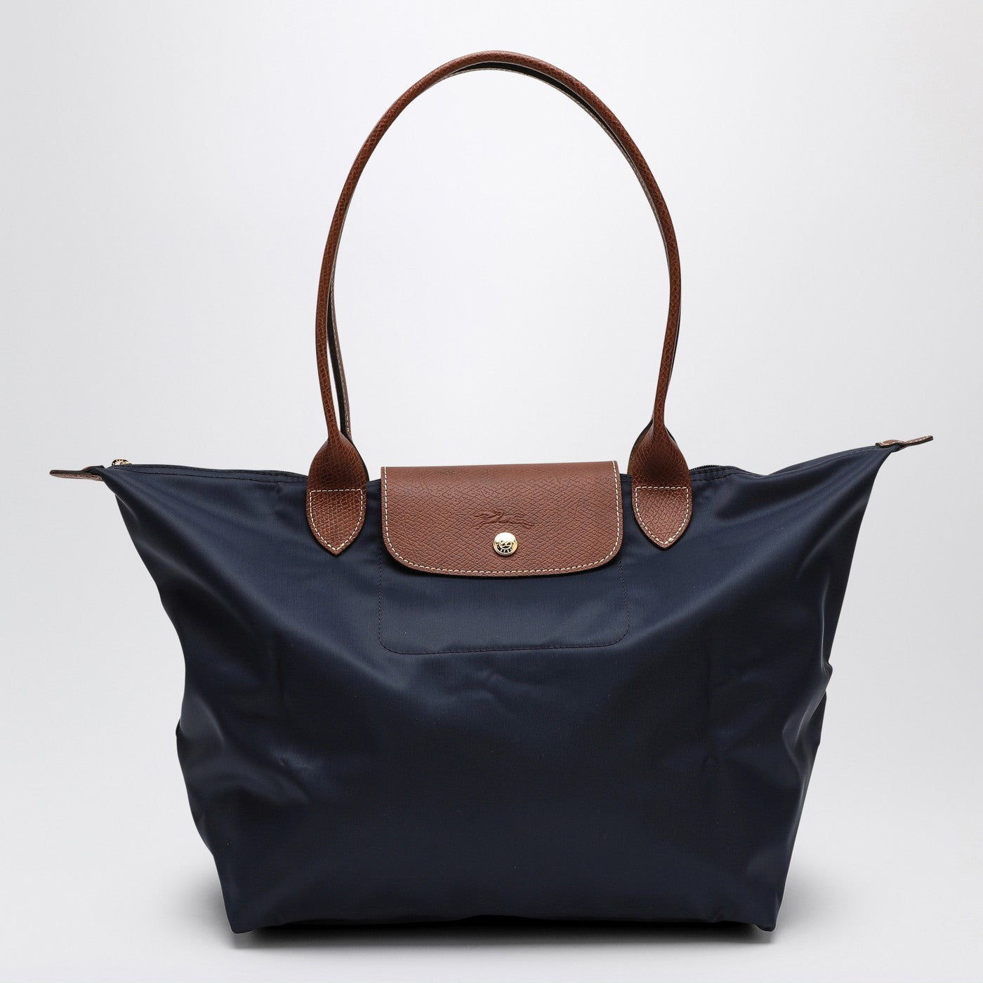 Longchamp Shopper M Longchamp Le Pliage Schwarz Leder Longchamp