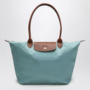 Longchamp Eucalyptus Coloured Le Pliage Original L Bag