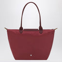 Longchamp Pomegranate Coloured L Le Pliage Green Bag