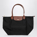 Longchamp Black Le Pliage Original S Bag