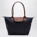 Longchamp granatowy błękit leżakowy oryginalna torba