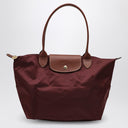 Longchamp Burgundy Le Pliage Original M Bag
