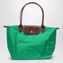 Longchamp Green Le Piage originale M Borsa