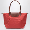 Longchamp Tomato Red Le Pliage Original M Bag