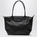 Longchamp Black Shopping Bag M Le Pliage Xtra