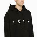 1989 Studio Black Hooded Sweatshirt With Logo