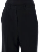 Niedrige klassische Hose schwarz