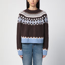 Alanui Brown Sweet Winter Jumper