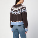 Alanui Brown Sweet Winter Jumper