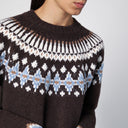 Alanui Brown Sweet Winter Jumper